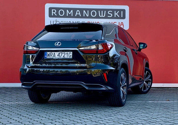 Lexus RX cena 157850 przebieg: 180472, rok produkcji 2018 z Trzemeszno małe 191